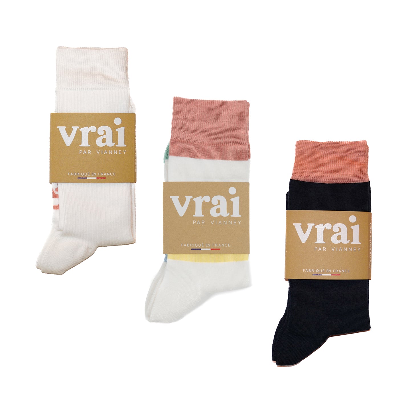 Trio de chaussettes