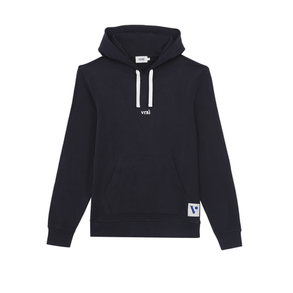 Sweat capuche VRAI marine