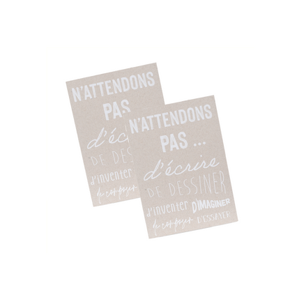 Pack de 2 carnets