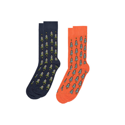 Duo de chaussettes FUSÉE