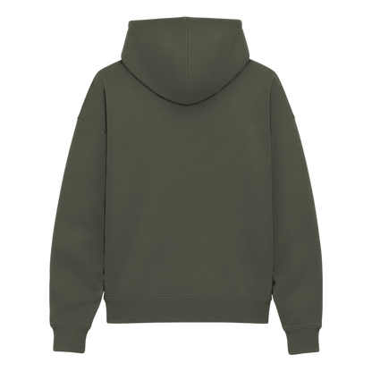 Hoodie Les évadés kaki, dos