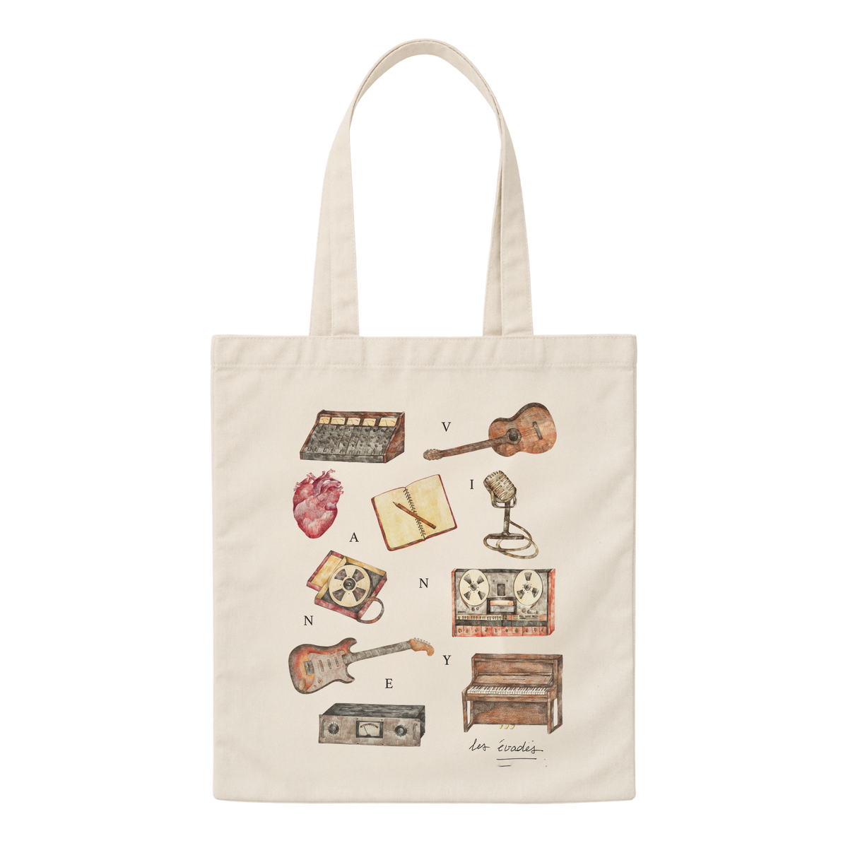 Tote-bag « Organic music please »