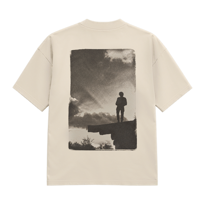 T-shirt Déclaration de paix écru, dos